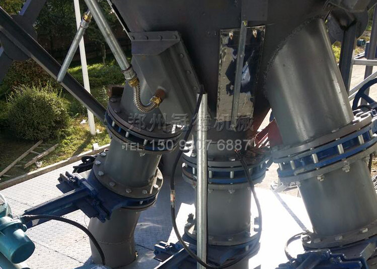 冠德灰斗氣化板安裝現場 冠德灰斗氣化板安裝現場